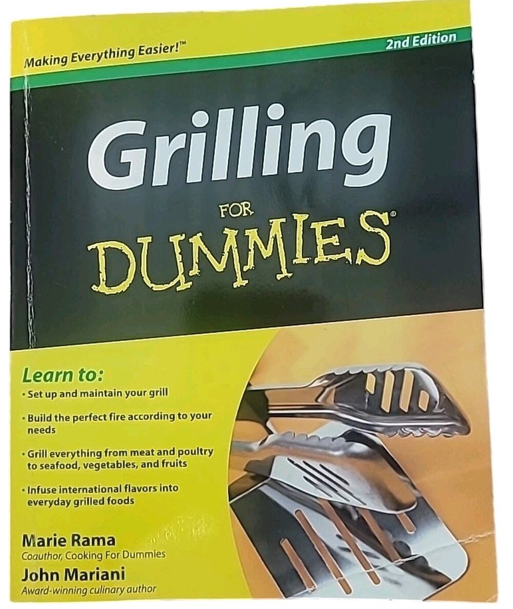 Grilling For Dummies (For Dummies (Lifestyles Paperback)) - Paperback - GOOD